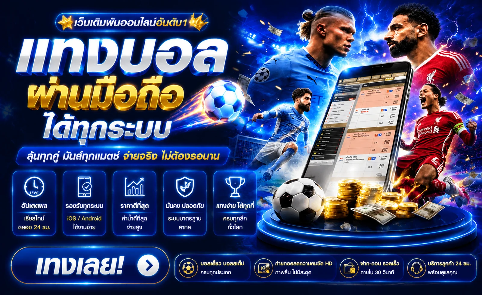 แทงบอลออนไลน์ USA9 ราคาบอลดีครบทุกลีก